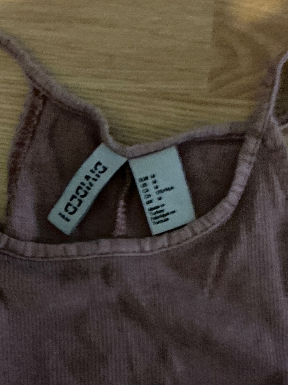 Divided Dusty Mauve High-Low Racerback Tank - Picture 4 of 5